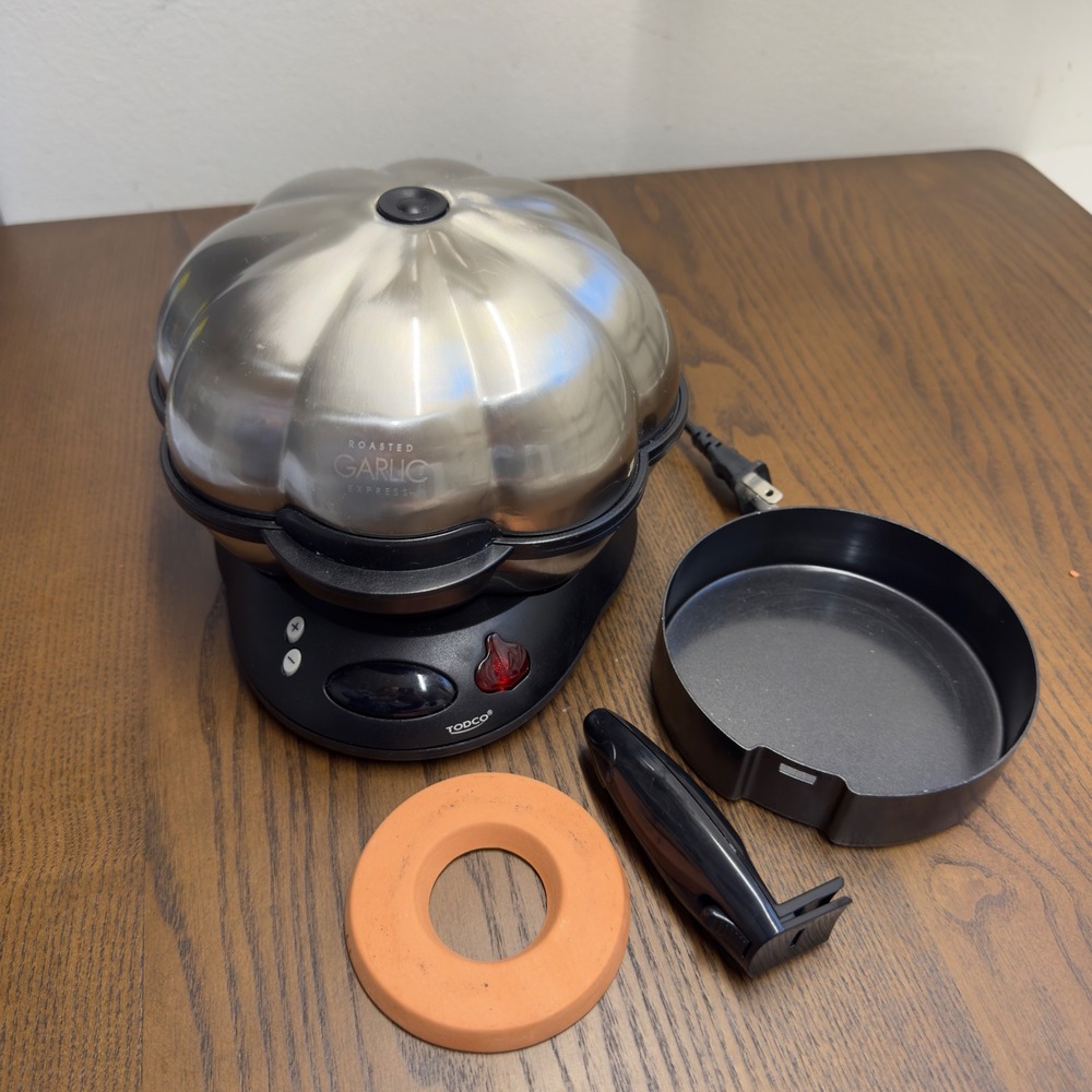 Todco Roasted Garlic Express Electric Roaster GR301-SS Stainless Steel